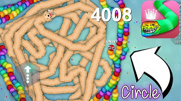 Snake. Io 🐍 How To Circle Most Biggest Snake! Epic Snake. Io Gameplay