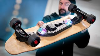 THE WORLD'S FIRST BLUETOOTH SKATEBOARD