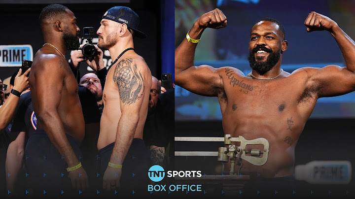 UFC 309: Ceremonial Weigh-In | Jon Jones vs. Stipe Miocic 🏆