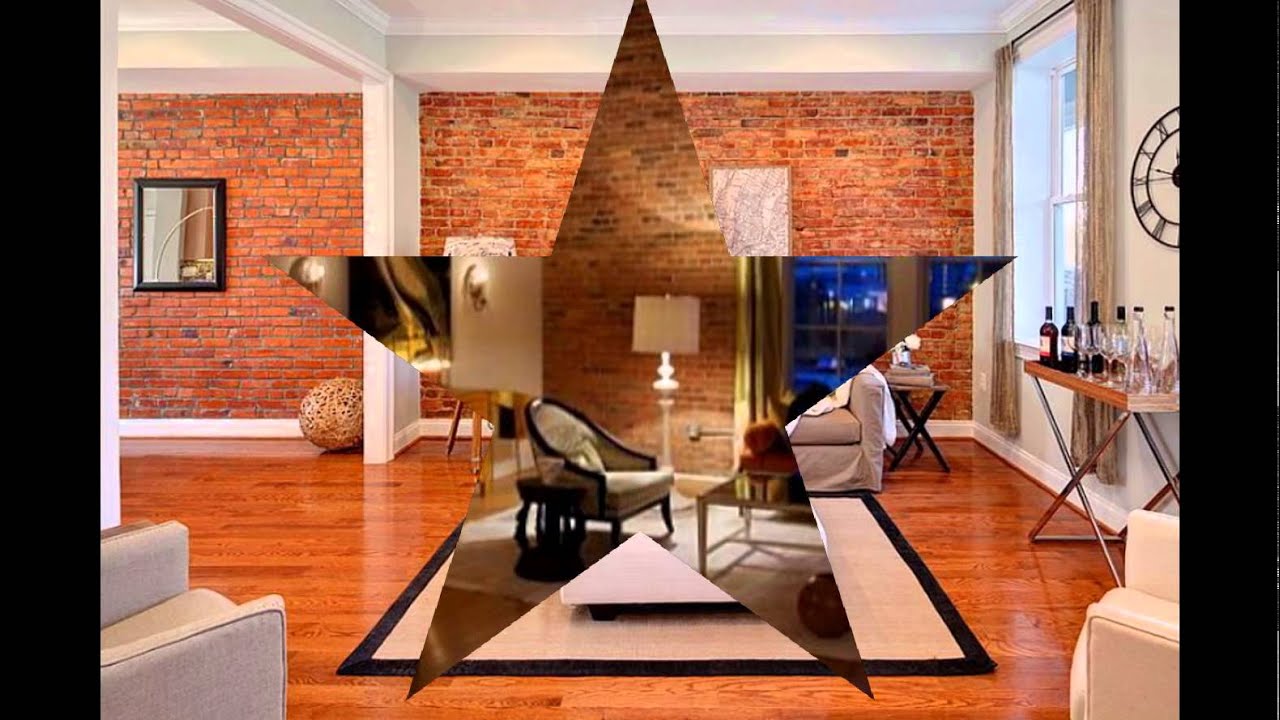 Industrial loft design with brick like walls youtube