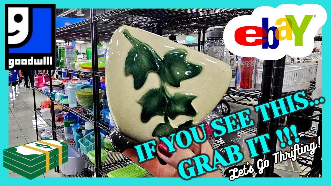 $7.99 I ALMOST MISSED IT! / GOODWILL THRIFT WITH ME / I CAN'T BELIEVE ...