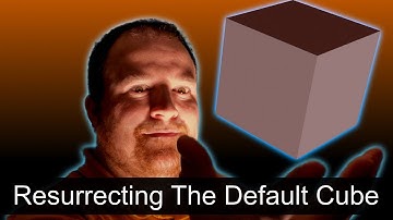 Resurrecting The Default Cube With Code! - Basic Python Coding - Blender Python Scripting