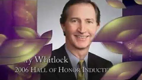 Gary L. Whitlock 72  2006 Hall of Honor Recipient ...