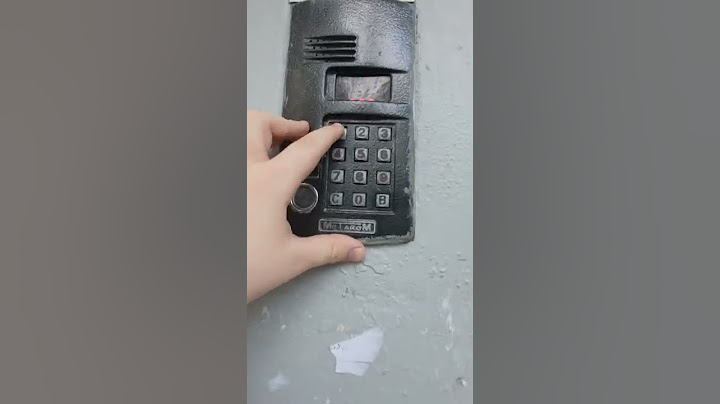 как открыть домофон метаком. без ключа