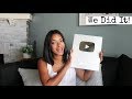 100k Silver Play Button Award | Unboxing