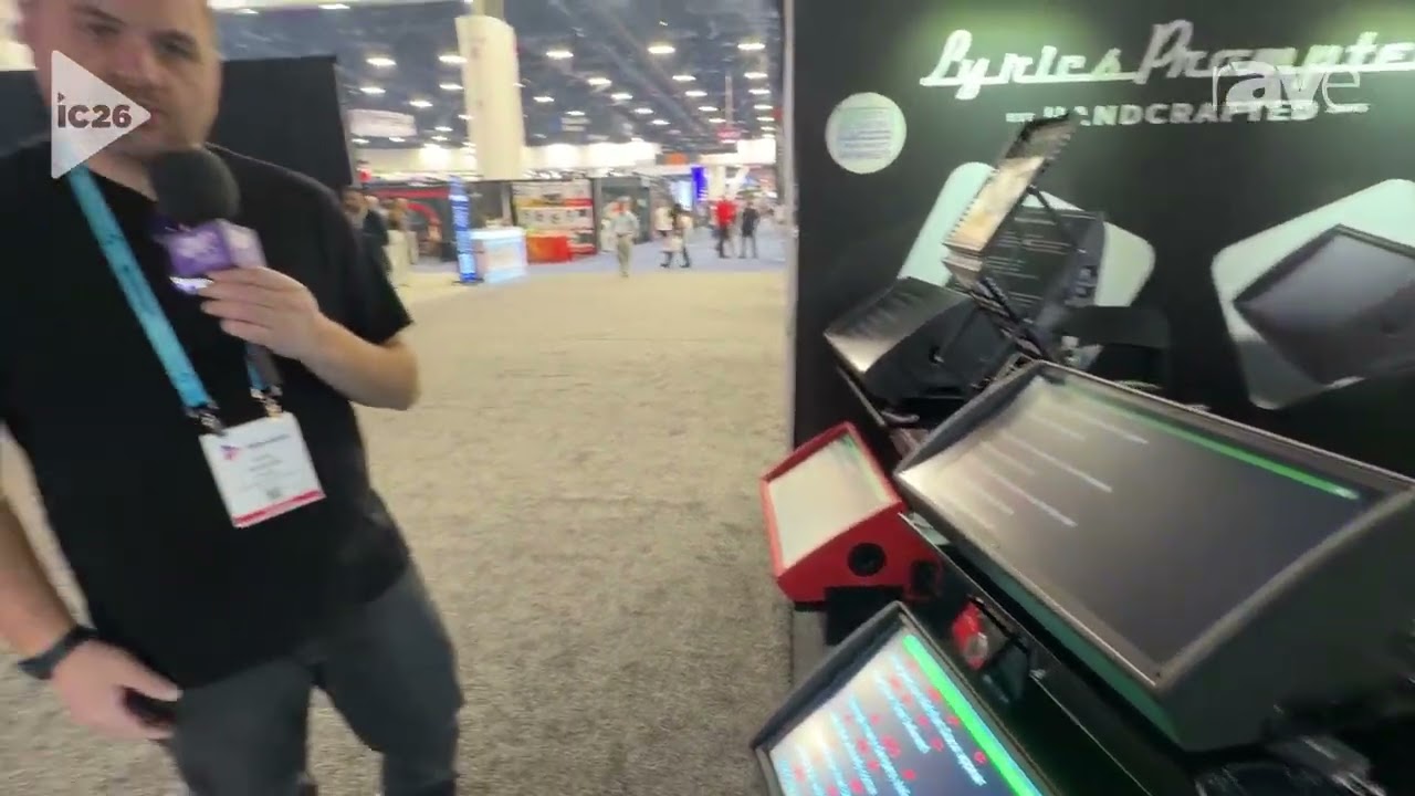 InfoComm 2026: Upstage Creations Features Lyric Prompters