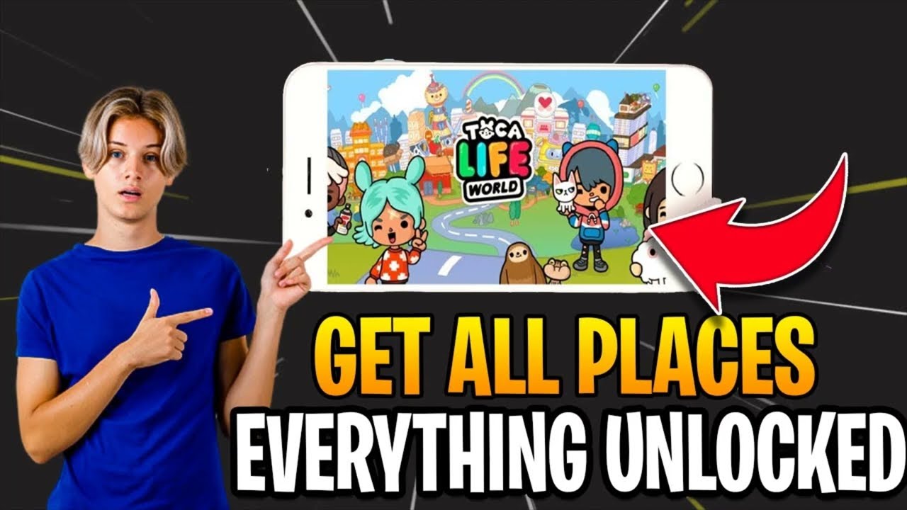 Toca Life World Hack 2022 - How To Unlocked All Furniture/Locations On iOS/Android (Tutorial).