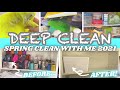 SPRING CLEAN WITH ME | DEEP CLEANING | EXTREME CLEANING MOTIVATION 2021