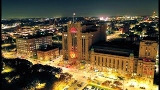 World's Largest Masonic Temple at Halloween (Oct2022)