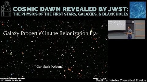 Galaxy Properties in the Reionization Era ▸ Daniel Stark (Arizona)