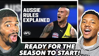 AMERICAN REACT TO A beginner’s guide to Australian Football | AFL Explained