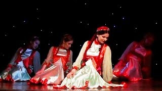 Памирский танец в исполнении русских девушек