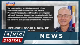 Ex-PNP Chief Albayalde on ICC probe: We have nothing to hide, all operations above board | ANC