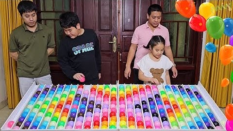 Family Games | High-speed color ball puzzle competition ☆ level 11