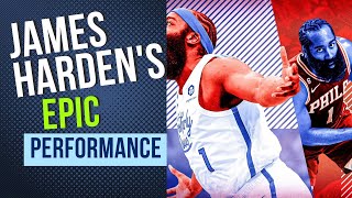 james harden's epic performance: a masterclass in basketball