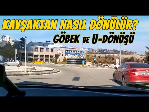 Kavşaktan Nasıl Dönmeliyiz? Dönel Kavşakta Direksiyonu Doğru Çevirme!