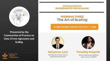 Webinar - The Art of Scaling