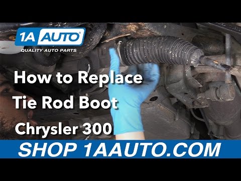 How to Replace Inner Tie Rod Boots 05-10 Chrysler 300