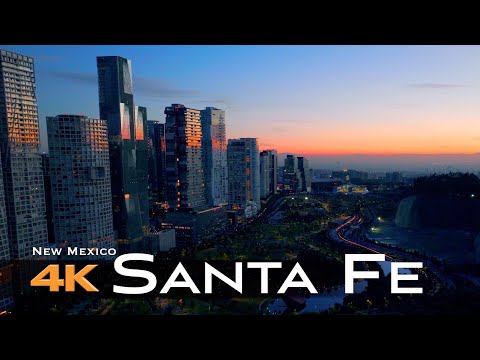 SANTA FE 2022 ?? Drone Aerial 4K | La ciudad de Mexico City