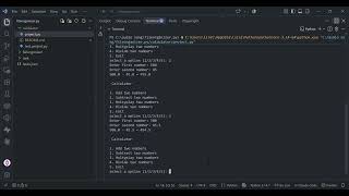 final project of CS50P calculator