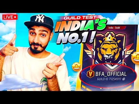 India's No 1 V Badge Guild Test And Diamonds Giveaways - Garena Free Fire Max