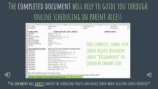 Scheduling Presentation   22-23