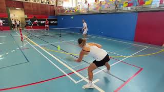Barcelona Open Mixed Doubles 3.5 Cuartos Bernal / Hernandez vs Sabine Berets / Alex Konstantin