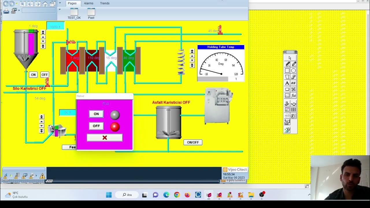 SCADA Sistemlerine Giriş Ders 8 (vijeo citect) YouTube