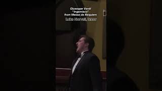 We love to see a passionate tenor in action! Enjoy this remarkable performance by Luke Norvell!