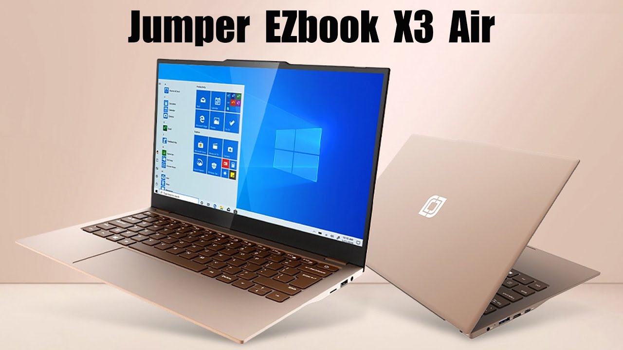 Jumper EZbook X3 Air 13.3 Inch Laptop | Ultra Slim Notebook With Power |  Best Budget Thinnest Laptop