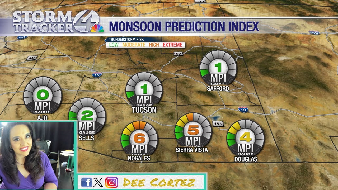 The cooling trend continues and rain chances pick up - YouTube