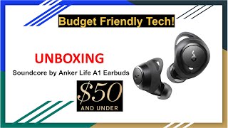 Soundcore by Anker Life A1 Earbuds Unboxing