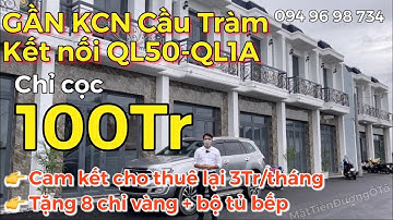 Nhà GIÁ RẺ Bình Chánh cách 3Km| Kcn Cầu Tràm Đinh Đức Thiện vào 500m| 1.5 Tỷ Căn GIÁ THẬT 100%| SHR