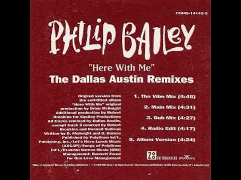 Philip Bailey Featuring Brian McKnight - Here With Me (12” Extended Vibe Mix)
