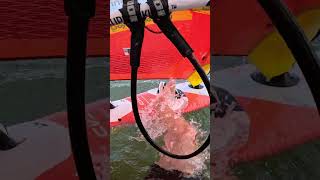 Windsurf Waterstart &amp; Sail Reposition #Shorts