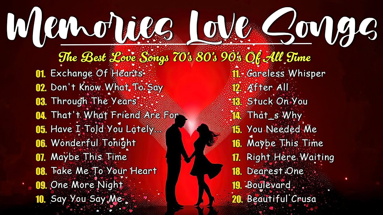 Best Love Songs of All Time Timeless Love Songs Playlist Best Old Love Songs of the 80s & 90s