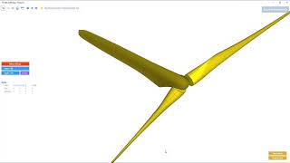Windturbine parametric model