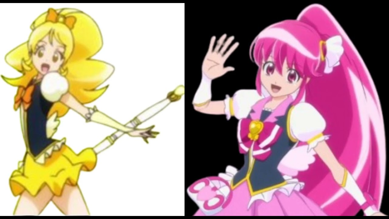 Happiness Charge Precure (2015) Cure Honey And Cure Lovely Defeat Zakenna Scene 