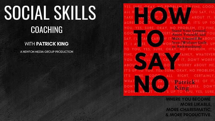 The Importance Of Saying No AudioChapter from How To Say No AudioBook by Patrick King