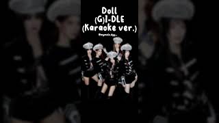 (G)I-DLE DOLL Karaoke Version with lyrics