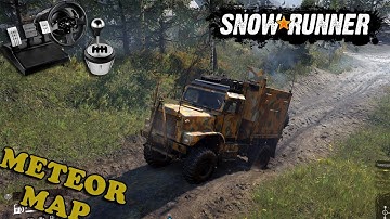 SnowRunner | Meteor Map | MTVR 4x4 | Mods Showcase | PC Gameplay