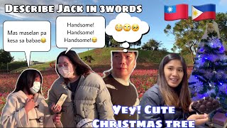 DESCRIBE JACK IN 3WORDS / FIRST TIME MAGKAROON NG CHRISTMAS TREE / filipinataiwanesecouple Teamwu