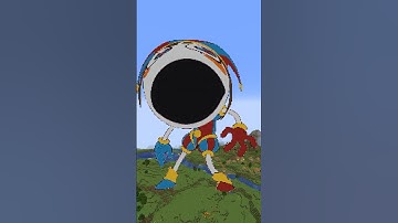 Pop Digital Circus Characters 2D (in Minecraft)