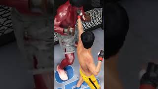 Bruce Lee vs. Red Hulk - Crazy KO 🔥🐲 #Shorts