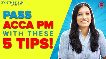 5 Tips to Pass #ACCA PM + Bonus Strategies! 🚀 | Synthesis Learning