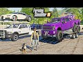 MR. CHOW HELPS REPO A $2,000,000 BUGATTI & CUSTOM F-550 TRUCK! | FARMING SIMULATOR 2019