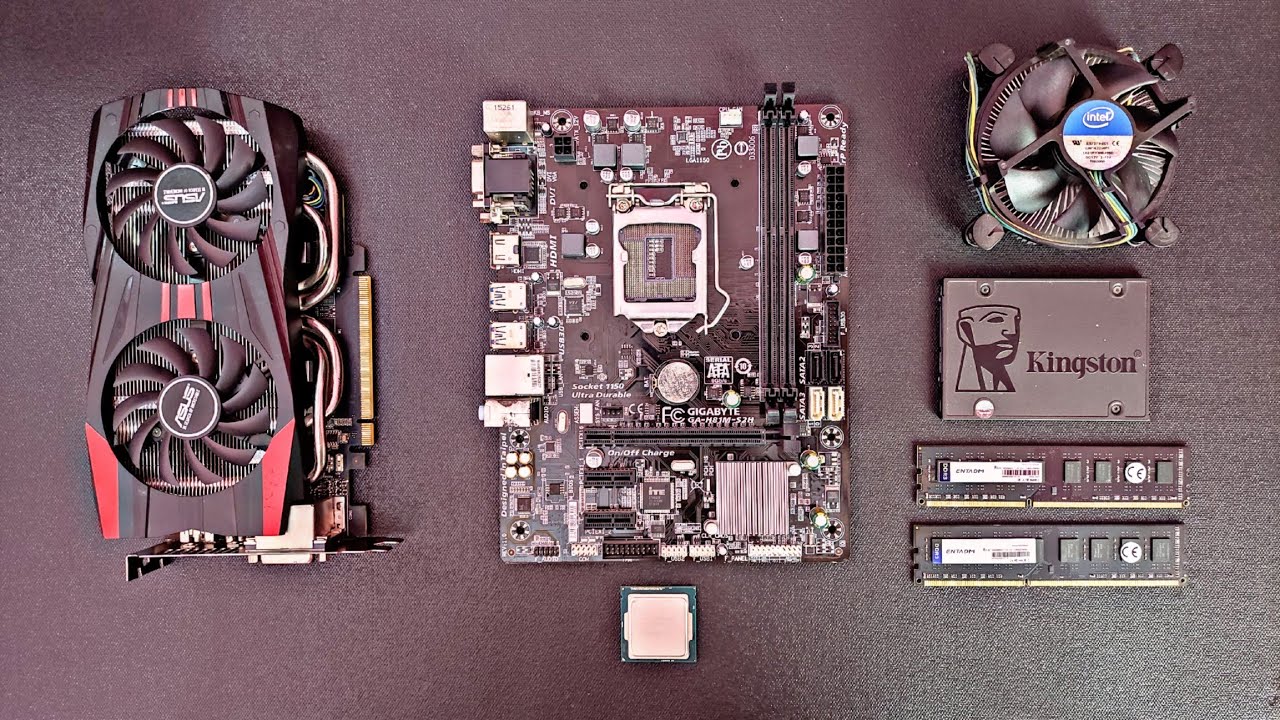 i5 4590 + GTX 760 Low Budget Gaming PC Build - YouTube