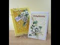 Yellow Floral - Complete Card & Box