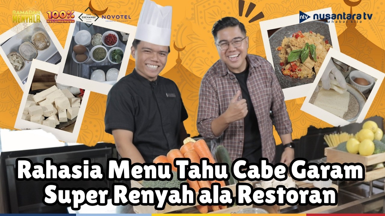 [LIVE] Rahasia Menu Tahu Cabe Garam Super Renyah ala Restoran | 100% RECOMMENDED