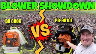 ECHO PB-9010 VS. STIHL BR 800 [WOW]